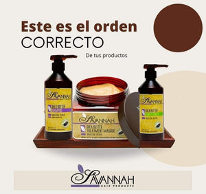 Shampoo/Mask/Conditioner - Savannah Hair Products